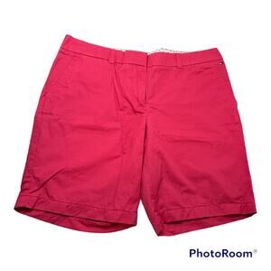 TOMMY HILFIGER Magenta/Fuscia 9" Chino Shorts Ladies Size 8